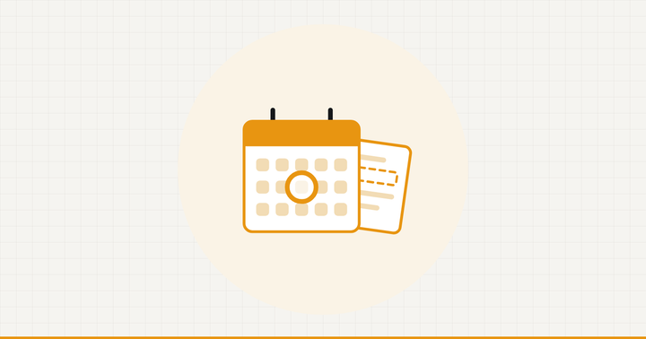 A calendar date circled with a form sitting unfiled beside it.