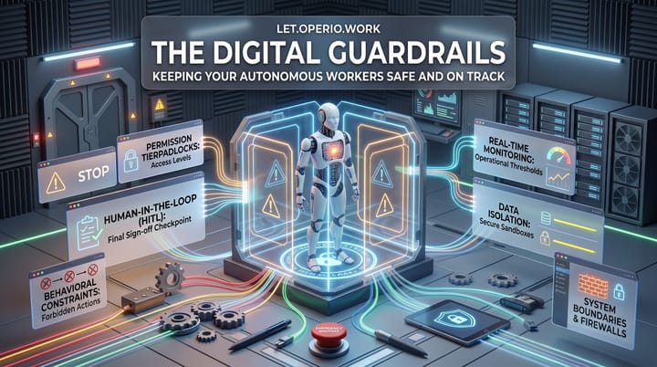 The Digital Guardrails: Keeping Your Autonomous Workers Safe and on Track