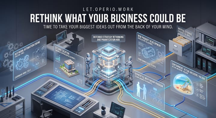 Rethink What Your Business Could Be