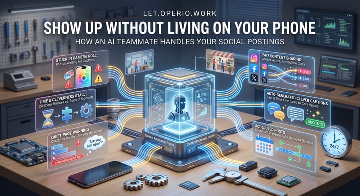 Show Up Everywhere Without Living on Your Phone
