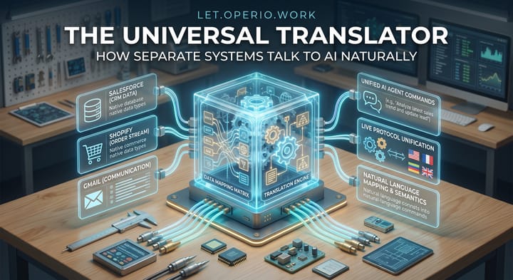 The Universal Translator: How Separate Systems Talk to AI Naturally