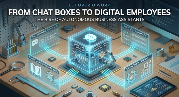 From Chat Boxes to Digital Employees: The Rise of Autonomous Business Assistants
