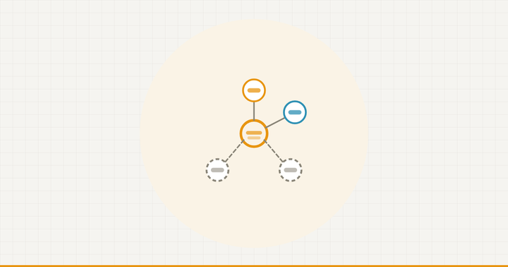 Four protocol nodes — MCP, A2A, WebMCP, AP2 — in a diamond arrangement around a central hub, with solid borders for adopted protocols and dashed for draft ones.
